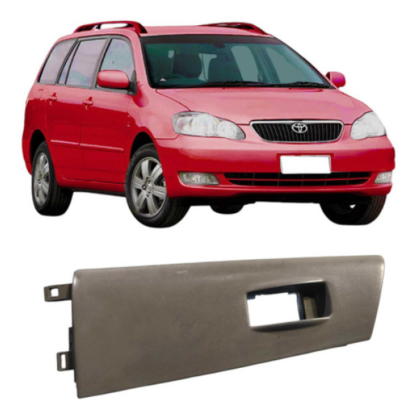 Moldura Botão Vidro Dianteiro Direito Corolla 2005-2008
