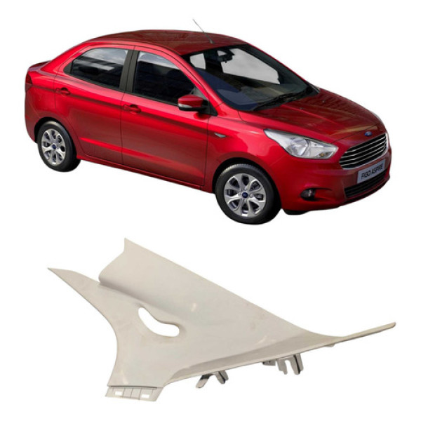 Acabamento Bagageiro Traseiro Direito Ford Ka 1.0 3c 2018 Branco