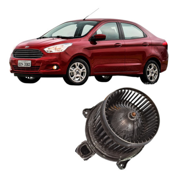 Motor Ventilador Ar Forçado Ford Ka 1.0 3cc 2015 2019