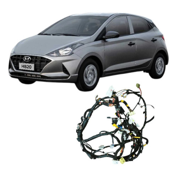 Chicote Completo Interno Hyundai Hb20 1.0 3c 2020 