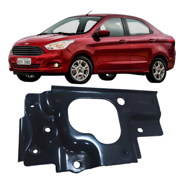 Suporte Base Bateria Ford Ka Se 1.0 3c 2018 Ae8110a789aa  Branco