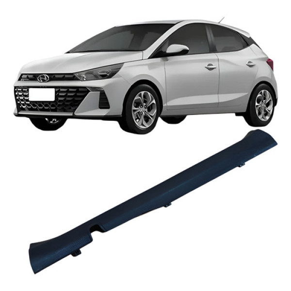 Soleira Dianteiro Esquerdo Hyundai Hb20 2021 85871r1000 Preto