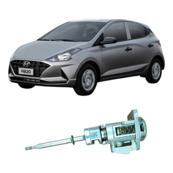 Miolo Maçaneta Dianteira Esquerda Hb20 2020 1.0 3c  Preto