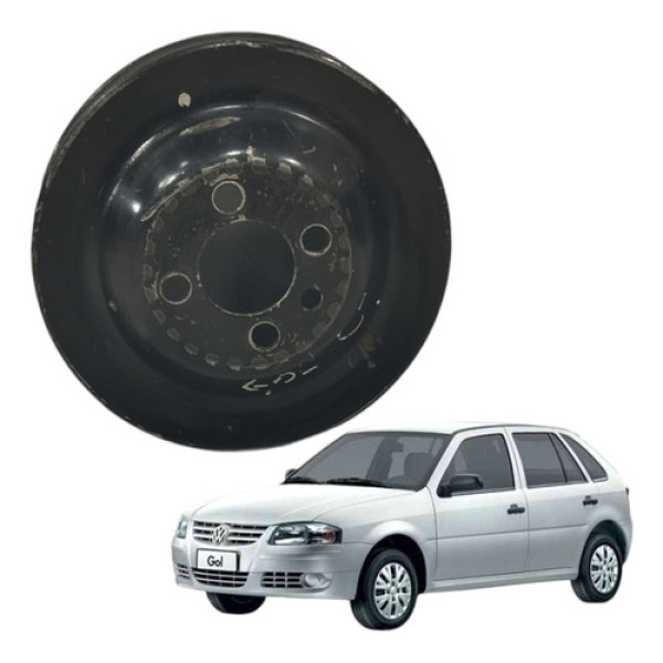 Polia Virabrequim Gol G4 1.0 Flex 4p 2009 2010 2011