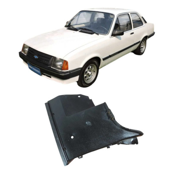 Cobertura Ventilador Ar Forcado Chevette 1989 08972484 Branco
