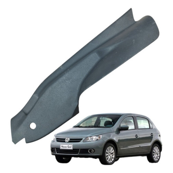 Acabamento Soleira Traseiro  Direito Gol G5 1.6 2009a 2014 Preto