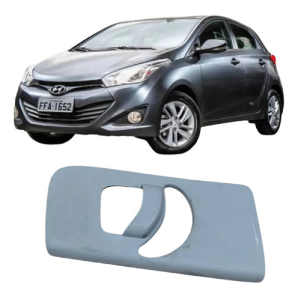 Moldura Regulagem Cinto Direito Hyundai Hb20 2013 Original Branco