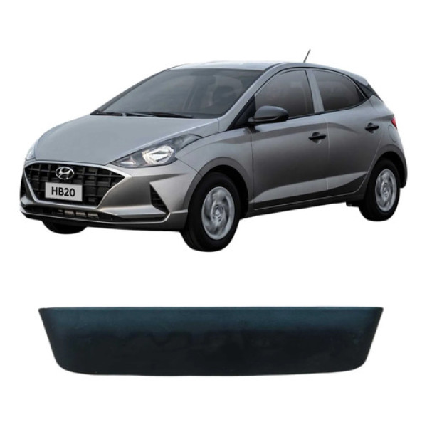 Moldura Acabamento Painel Hyundai Hb20 2020 84749r1000 Preto Listras