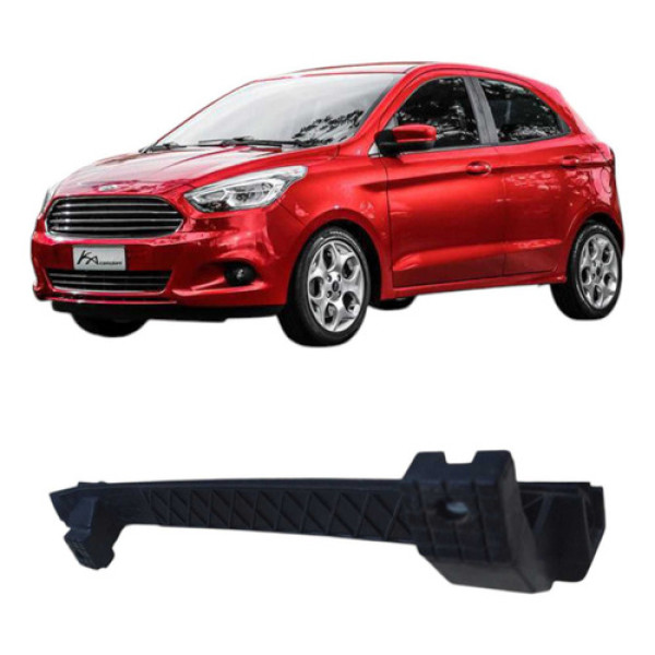 Guia Vidro Porta Traseira Esquerda Ford Ka 2015 E3b5a263a67 Prata