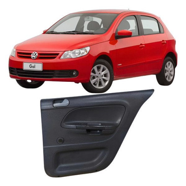 Forro Porta Traseira Direita Vw Gol G5 1.6 5u4867212