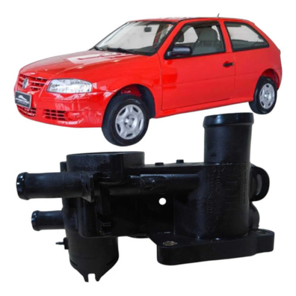 Carcaça Válvula Termostática Volkswagen Gol 1.0 4c 2011