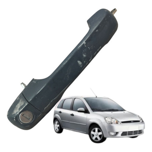 Maçaneta Externa Dianteira Esquerda Fiesta 4p 1.0 2006a 2009 . Dianteira