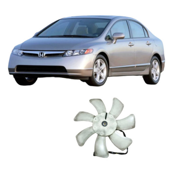 Hélice Ventoinha Radiador Honda Civic 2006 19020rsag01