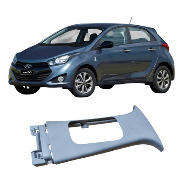 Acabamento Coluna Direita Hyundai Hb20 1.0 2017 858401s000 Branco
