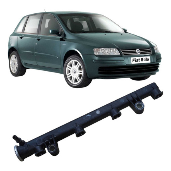 Flauta Bico Injetor Fiat Stilo 2003 1.4 4c 93363250