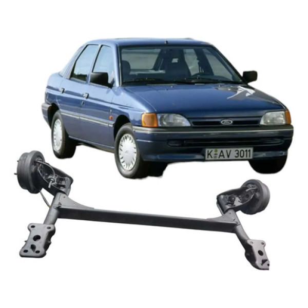 Eixo Traseiro Ford Escort 1.8 Gl 1995-1999