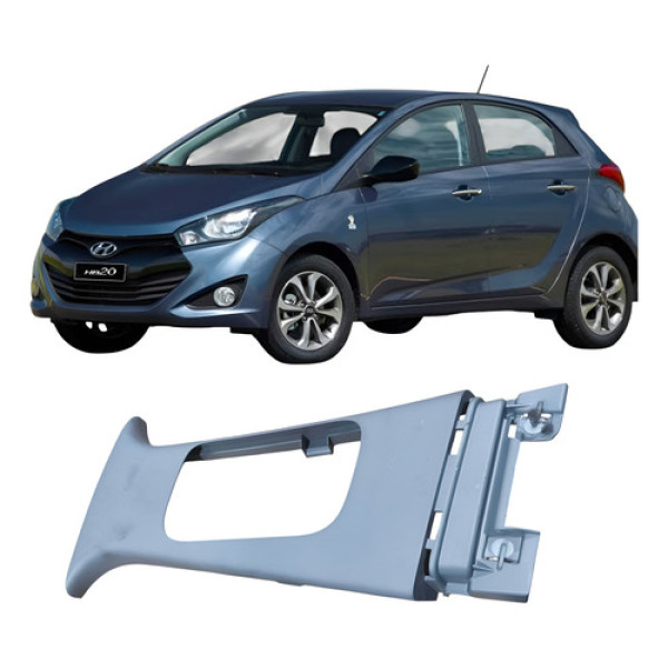 Acabamento Coluna Esquerda Hyundai Hb20 2017 858301s000 Branco