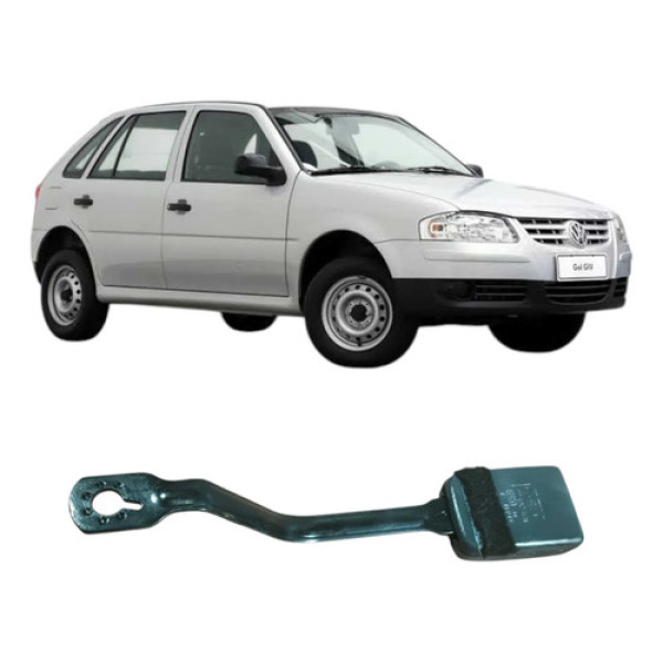 Engate Cinto Dianteiro Esquerdo Volkswagen Gol 2009 Original