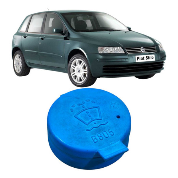 Tampa Reservatorio Agua Limpador Fiat Stilo 1.8 2003 Azul