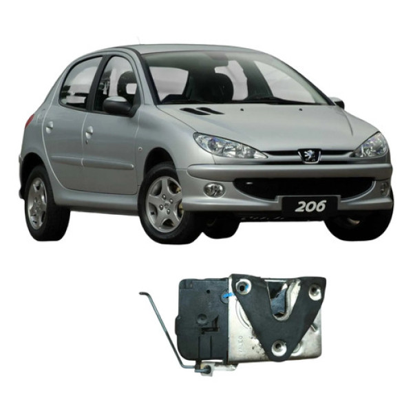 Fechadura Dianteira Direita Peugeot 206 2007 1.4 Original