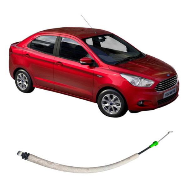Cabo Maçaneta Dianteira Esquerda Ford Ka 1.0 3c 2018-2021 Branco