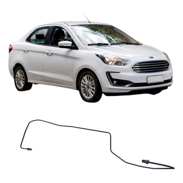 Mangueira Fluido Módulo Abs Ford Ka 2018 E3b18292 Preto Preto