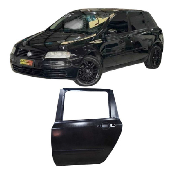 Porta Traseira Esquerda Fiat Stilo 2003 1.8 Traseira Esquerda .