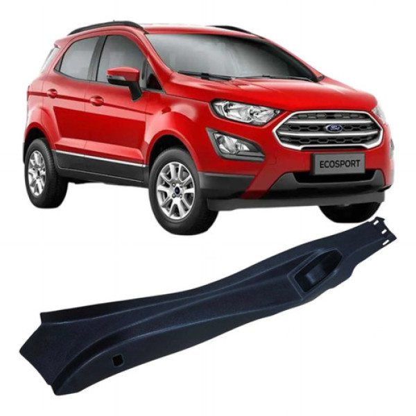 Acabamento Traseiro Esquerdo Ford Ecosport 2019 Cn15a31017a Preto