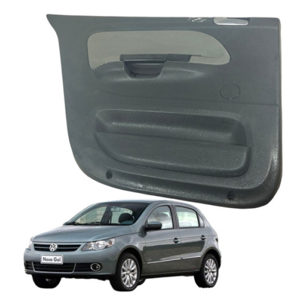 Forro Porta Traseiro Esquerdo Gol G5 1.6 4p 2009 A 2014 Preto
