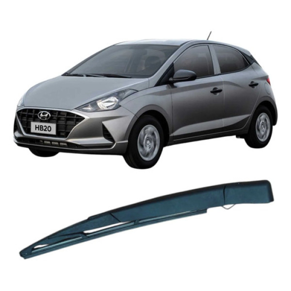 Limpador Vidro Traseiro Hb20 1.0 3c 2020 Original Preto