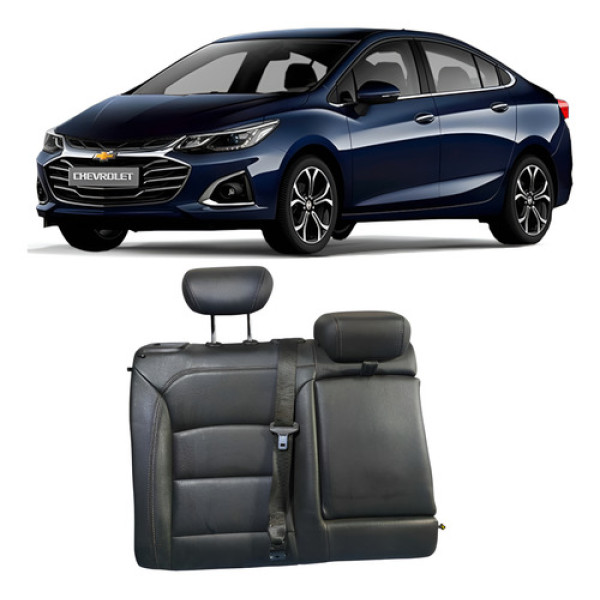  Escoro Banco C/porta-copo  Gm Cruze 1.4 Turbo 2017-2021  Branco