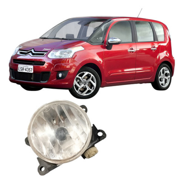 Farol De Milha Citroen C3 Picasso 2014 Transparente