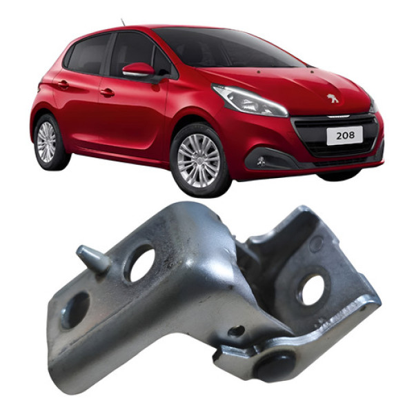 Dobradiça Inferior Porta Peugeot 208 1.2 3c 2019 255ab