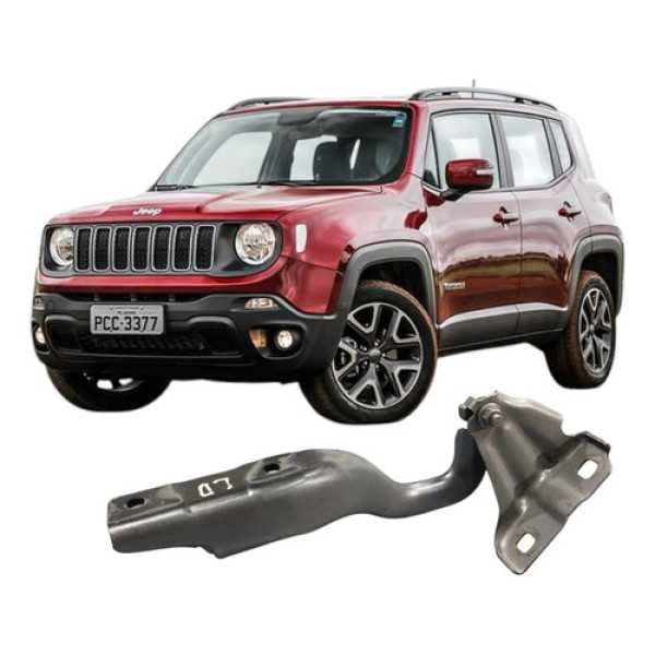 Braço Dobradiça Capo Esquerdo Jeep Renegade 2015-2019