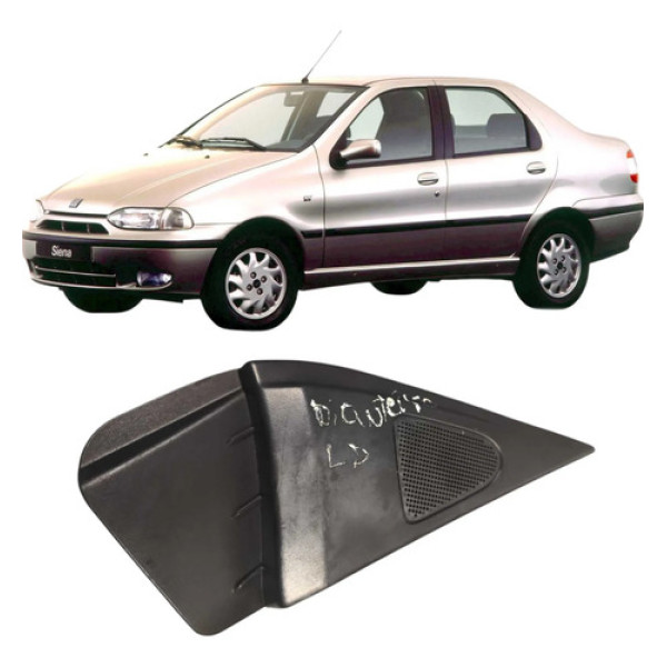 Acabamento Interno Retrovisor Direito Fiat Siena 2005 2006