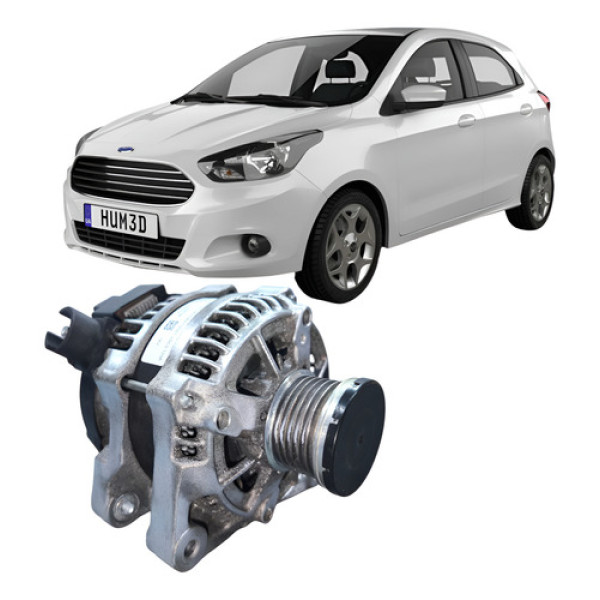 Alternador Ford Ka Se 1.0 3 Cilindro Ha 2017-2019 1042113321