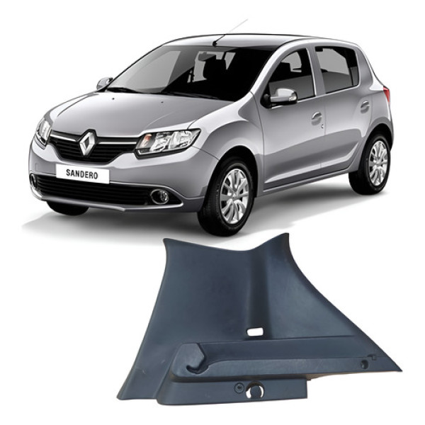 Suporte Bagagito Traseiro Direito Renault Sandero 2019 Cinza