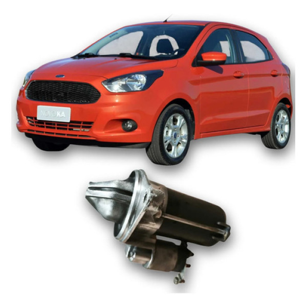 Motor Arranque Partida Ford Ka 2014 1.0 E3b511000 Original