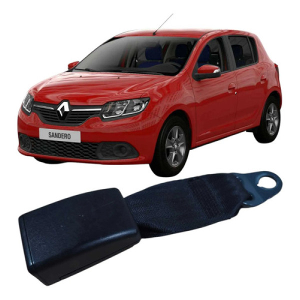 Engate Trava Cinto Traseiro Central Renault Sandero 2017