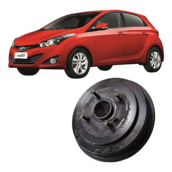 Tambor Freio Cubo Traseira Esquerda Hb20 2013 A 2019