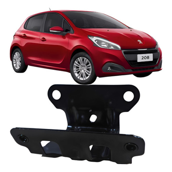 Suporte Fechadura Capo Dianteiro Peugeot 208 2019 9672502680