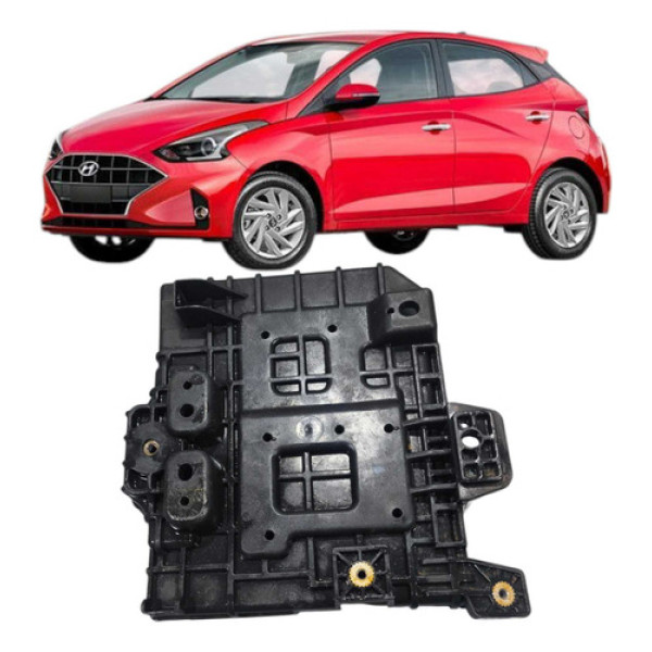 Suporte Base Caixa Bateria Hyundai Hb20 2021 37150r1000 Dourado