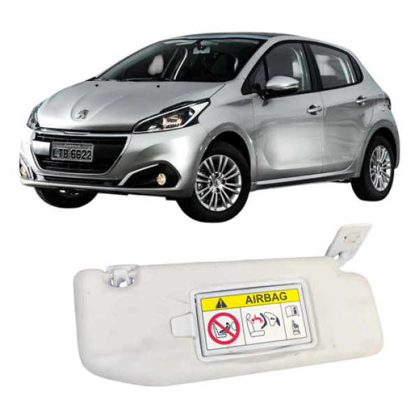 Quebra Sol Lado Direito Peugeot 208 Allure 2017 Original