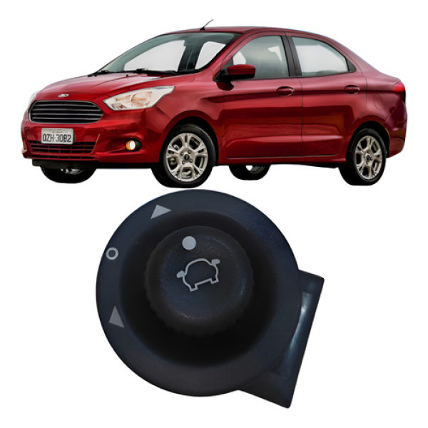 Botão Controle Retrovisor Elétrico Ford Ka 2018 Ca6t17b676 .