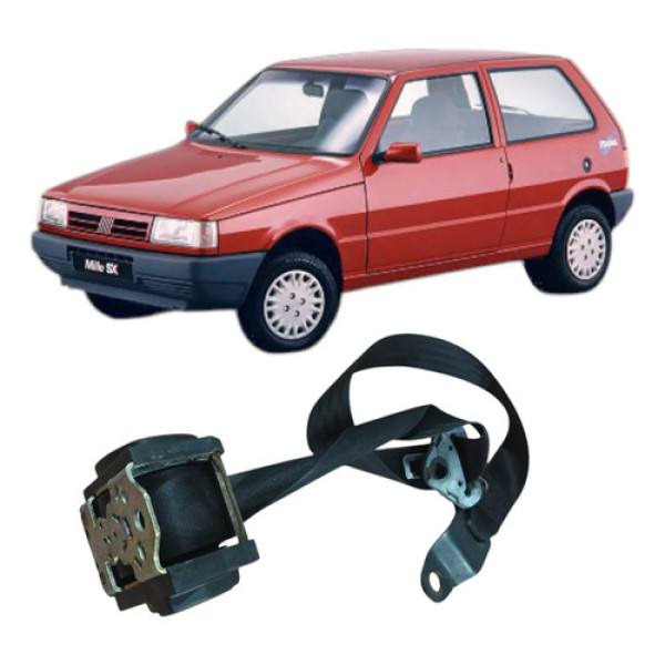 Cinto Segurança Dianteiro Esquerdo Fiat Uno 2000 7603357