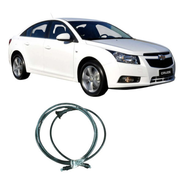 Cabo Puxador Capo Chevrolet Cruze Sedan 2013 1.8 Original