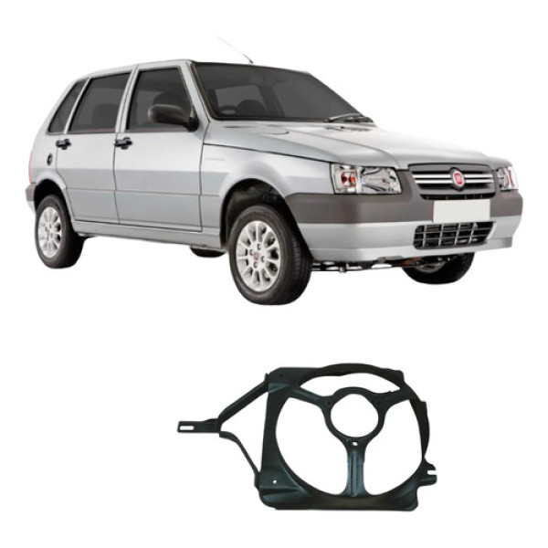 Defletor Ventoinha Radiador Fiat Uno 2003 1.0 Original