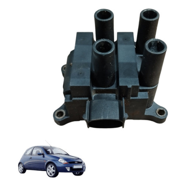 Bobina Ignição 1.0 Zetec Ford Couri Ecospo Focus 2001 A 2011