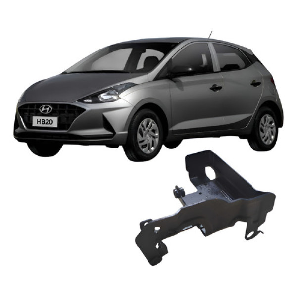 Suporte Módulo Bomba Abs Hyundai Hb20 2021 Dourado. Dourado
