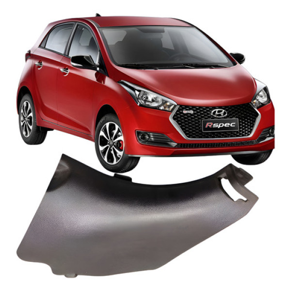 Moldura Soleira Traseira Direito Hyundai Hb20 1.0 2017-2020  Branco